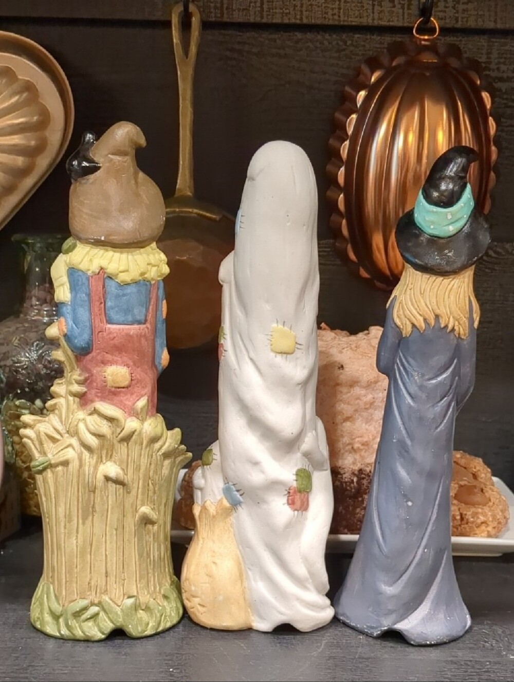 Michaels Ashland 2023 Vintage-Style Halloween Figurine Trio Luminaries Set - Picture 3 of 6